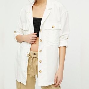 Free People Sunshine In My Pocket Button Down Size Small